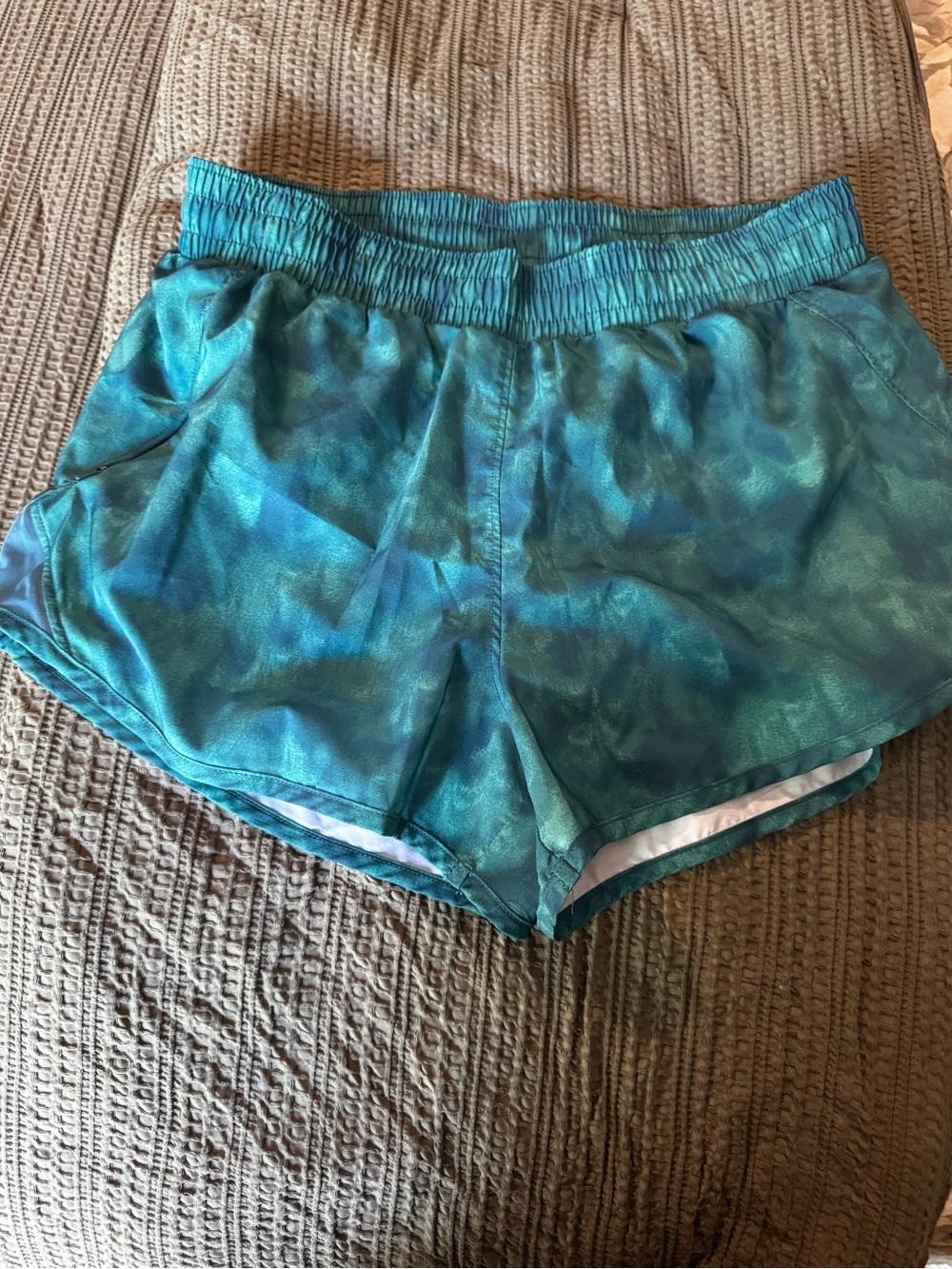 all in motion Teal Aqua Athletic Shorts